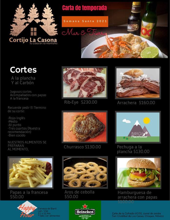 Cortijo La Casona & Bungalow Al Pie De La Montana San Cristóbal de Las Casas エクステリア 写真
