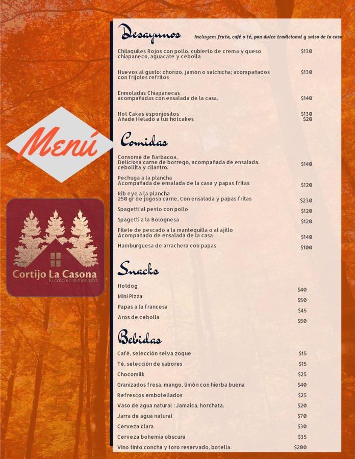 Cortijo La Casona & Bungalow Al Pie De La Montana San Cristóbal de Las Casas エクステリア 写真