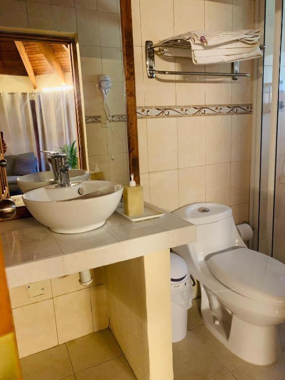 Cortijo La Casona & Bungalow Al Pie De La Montana San Cristóbal de Las Casas エクステリア 写真